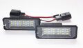 Led Kennzeichenbeleuchtung für VW Polo 9N 9N3 2001-2009