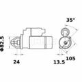 Starter LETRIKA MS 354