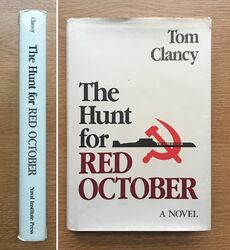 Tom Clancy, The Hunt for Red October, 1./6. 1984, gebunden