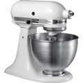 KitchenAid Classic Küchenmaschine 4.3L weiß Edelstahl 5K45SSEOB + Zubehör NEU