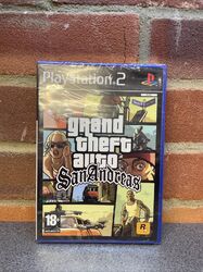 Grand Theft Auto San Andreas PS2 Brandneu Factory Sealed