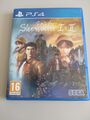 Sega Shenmue I & II PS4 Spiel komplett mit doppelseitigem Poster