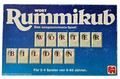 Wort Rummikub - Legespiel von Jumbo - Vollständig - Große Steine