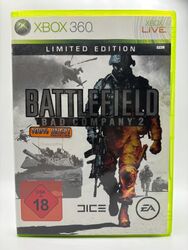 Battlefield: Bad Company 2-Limited Edition (Microsoft Xbox 360, 2010) ⚡️VERSAND