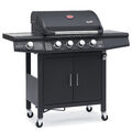 B-Ware TAINO RED 4+1 Gasgrill BBQ Grillwagen Edelstahl Brenner Seitenkocher