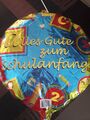 Folienballon "Alles gute zum Schulanfang" - Deko, Helium