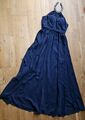 Abendkleid Laona, Blau, Gr.34, Neckholder