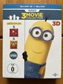 3D Movie Collection: Minions, Ich - Einfach Unverbesserlich 1 + 2 - 6 Disc Box