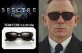 Tom Ford Snowdon TF0237 05B James Bond Spectre Sonnenbrille schwarz/grau 52 mm