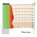 Geflügelzaun 50m Euro-Netz Geflügel 112/2 NEU Geflügelnetz Elektronetz Steckzaun