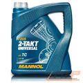 MANNOL 4 L LITER 2-TAKT UNIVERSAL MOTOR-ÖL MOTOREN-ÖL