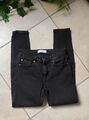 Jeans Zara Skinny Donna Nero Taglia S