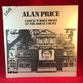 ALAN PRICE A Rock'n'Roll Night At The Royal Court 1980 UK Vinyl LP + POSTER live