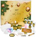 Beauty Adventskalender XXL Merry Christmas Gold 24 Tage Wellness Kosmetik Frauen