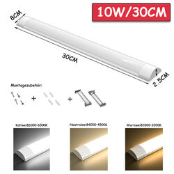 60/90/120/150cm LED Wannenleuchte Deckenleuchte Feuchtraumlampe Werkstatt Röhre