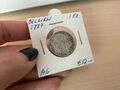 Belgien Belgique Belgium 1 Franken 1887 AG Münze Collectible Coin Sammler Belgen