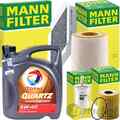 MANN INSPEKTIONSPAKET+TOTAL 5W-40 MOTORÖL passend für SMART 450 0.6/71 PS COUPE