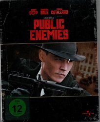 Public Enemies - Blu-ray - Steelbook - Johnny Depp - neu & ovp