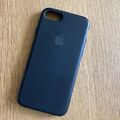 Original Apple iPhone 8, 7 & SE Silicone Case Schwarz gebraucht