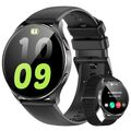 Smartwatch Herren Damen Wasserdict 380mAh Akku Fitnessuhr Puls-Schlaf-Monitor