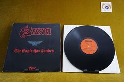 Saxon - The Eagle Has Landed (Live) 1982 Heavy Metal Rock Schallplatte Vinyl LP