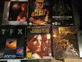 6x PC Spiele Konvolut, Dark Earth, Baphomets Fluch, Rent A Hero, TFX... 