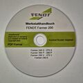 Fendt Farmer 200 Werkstatthandbuch Reparaturanleitung CD Deutsch