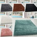 Hochflor Teppich Einfarbig Flauschiger Langflor Shaggy Teppich Wohnzimmerteppich