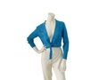 Passport, Strick, Jacke, Bolero, blau, Gr 38, top Zustand