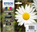 Epson 18XL Original Tintenpatrone Schwarz, Cyan, Magenta, Gelb C13 T1816 401