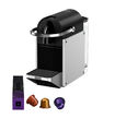 DELONGHI Pixie Re-Design EN127.S Nespresso Kapselmaschine Silber