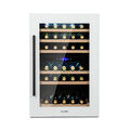 Weinkühlschrank Einbau Getränkekühlschrank 132 L 2 Zonen 41 Flaschen Touch LED 