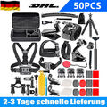 50 IN 1 ACTION KAMERA ZUBEHÖR KIT SET HALTERUNG FÜR GOPRO HERO 10 9 8 7 6 5 NEU