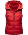 Marikoo Damen Weste Frühling Steppweste Kapuze Übergangsjacke Bodywarmer TAISAA