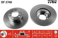 TRW Df2769 Set 2x Bremsscheibe für BMW E39 2.0 2.2 2.5 2.8 3.0 3.5 1995-2004