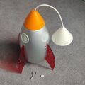 Philips Kids Rocket Deckenleuchte Kinder Raumschiff & sehr leistungsstarke LED Leuchtmittel