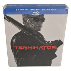 Terminator: Genisys Blu-Ray 3D + Steelbook Ausgabe Begrenzte 2015 Bereich B