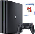 Sony PS4 Pro Konsole 1TB inkl. Controller + Spiel - Playstation 4 (CUH-7216B)