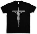 JESUS CROSS T-SHIRT Christliches Kreuz Jesus Messiah Messias Christentum Christ