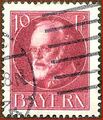 Bayern (142) - König Ludwig III. - Wert 10 Pf
