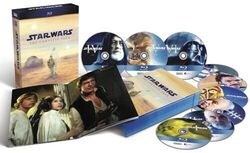 Blu-ray Box/ Star Wars - Complete Saga I-VI !! Wie Nagelneu !!