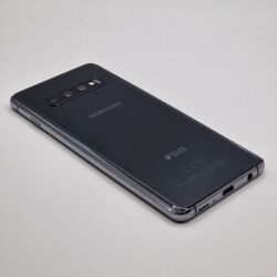 Samsung Galaxy S10 128GB Schwarz - Akzeptabler ZustandGeprüfte Geräte - 12 Monate Garantie - 30 Tage Rückgabe