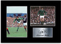 George Best Football Player A4 bedruckt signiert Foto Display Halterung Poster Geschenk