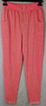 Damen Jogginghose lange Hose Basic Gerades Bein Gr. S Rosa