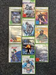 10 Top Xbox 360 Spiele Sammlung Paket Creed Star Wars Mass Effect Halo 3 usw P2