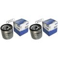 2x MAHLE / KNECHT Ölfilter OC 91D Oil Filter