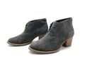 Tamaris Damen Stiefel Gr. 37 (UK4) Stiefeletten Ankle Boots Komfortschuhe Grau