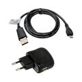 Ladeset kompatibel mit Denver CCG-4010, USB Kabel, USB Adapter, 2000mA