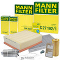 MANN-FILTER INSPEKTIONSPAKET FILTERSATZ B FÜR AUDI A4 B6 8E 1.9 TDI BJ 00-04