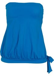 Tankini Oberteil nachhaltig Gr. 42 Azurblau Bademode Schwimm-Bade-Top 1xget NEUw